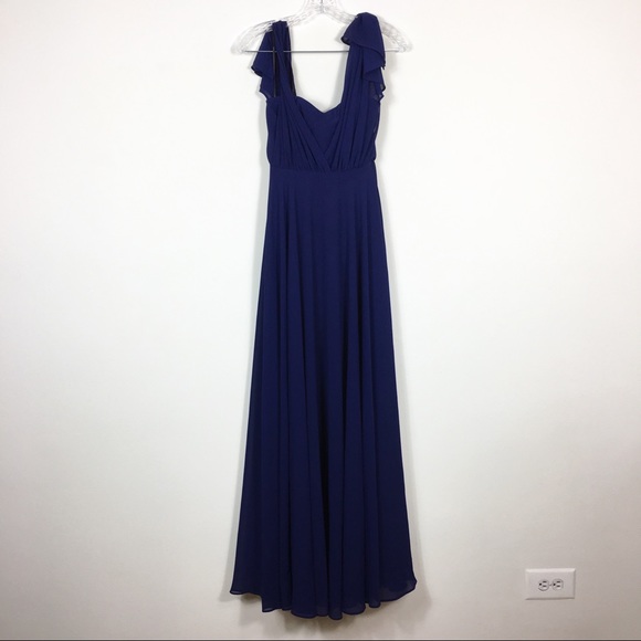 Lulus FALLING FOR YOU NAVY BLUE MAXI DRESS - Picture 3 of 8